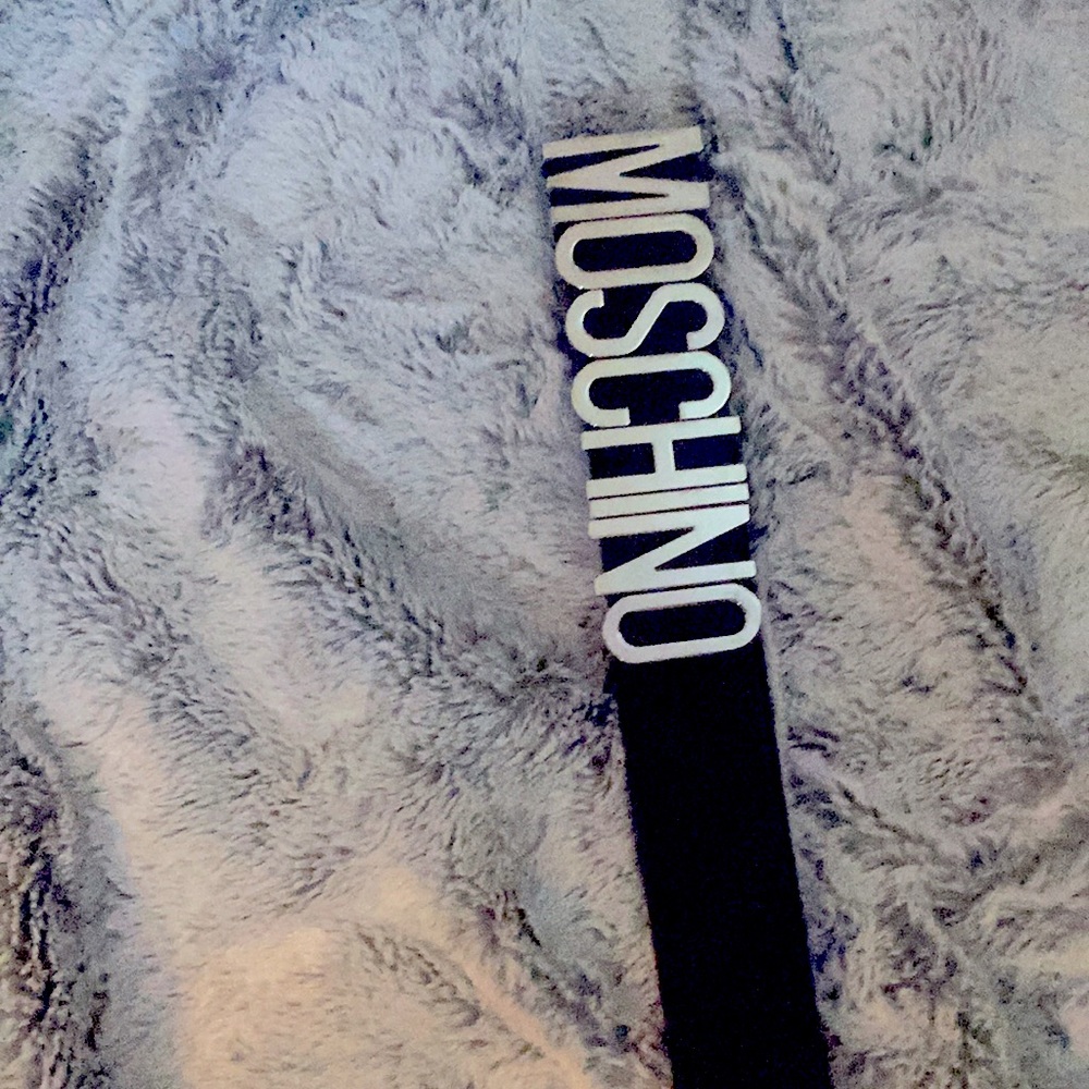 Moschino designer belt